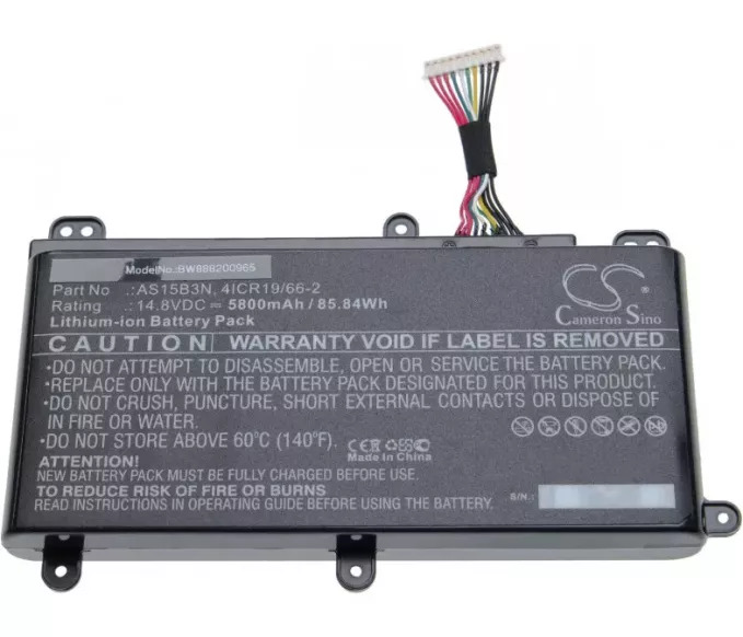 Baterija za Acer Predator 15 G9-591, G9-592, G9-592G,.. - 14,8V 5800mAh