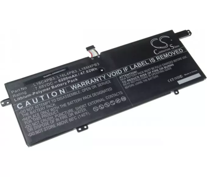 Baterija za Lenovo IdeaPad 720s-13IKB - 7,68V, 6200mAh
