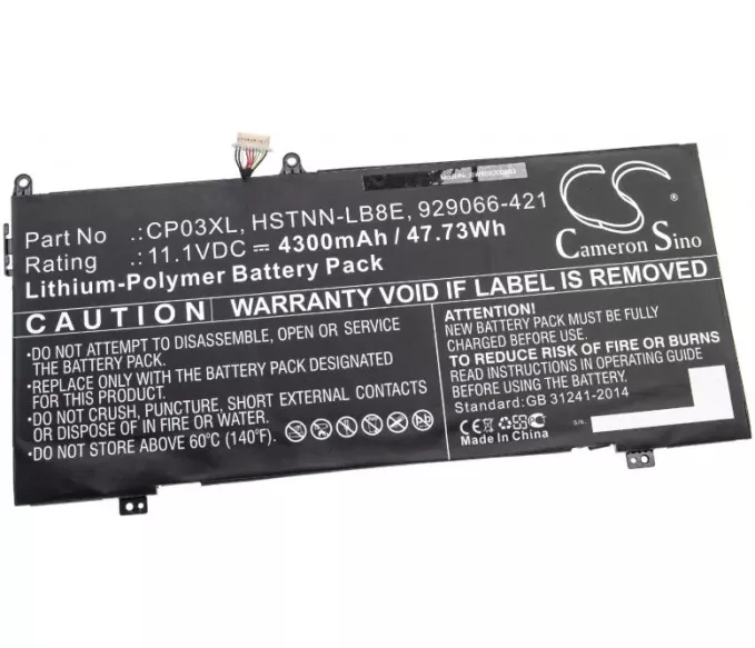 Baterija za HP Spectre X360 13-ae,.. - 11,1V 4300mAh