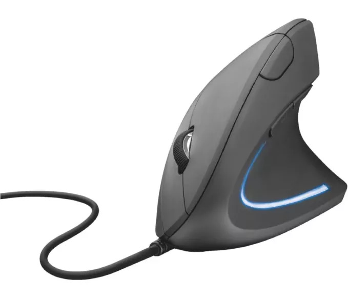 Ergonomska vertikalna miška Trust Verto