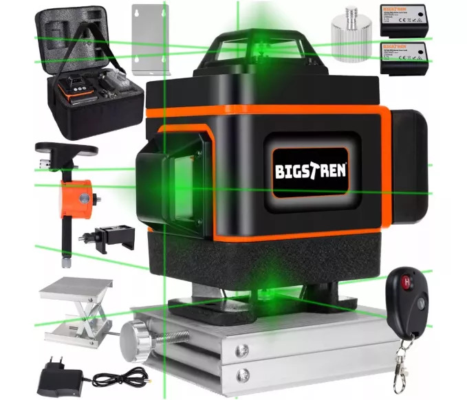 Laserski nivelir 16 linij 360 stopinj