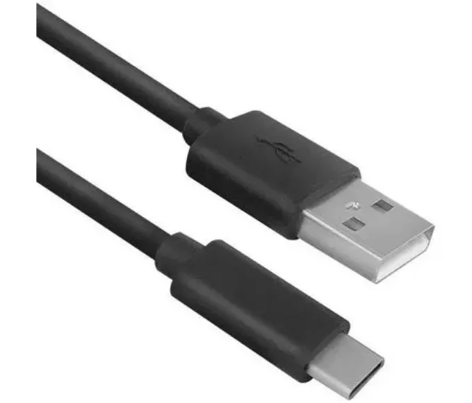 USB C kabel 1m črn
