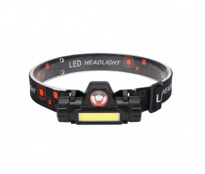 LED naglavna svetilka z magnetnetom