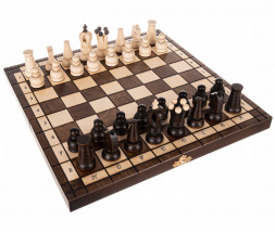 Leseni šahovski komplet