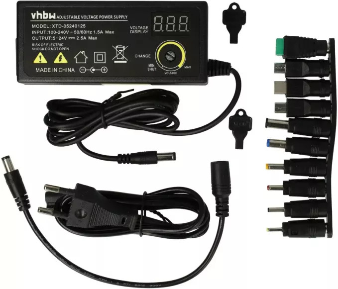 Univerzalni napajalnik 5-24V do 2,5A