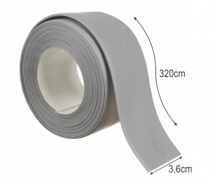 Vodoodporen samolepilni tesnilni trak za kopalnico in kuhinjo, dolžina 3,2m