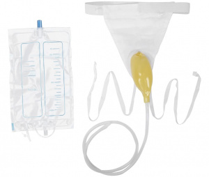 Zbiralnik urina za moške