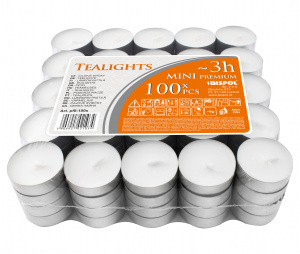 Čajne svečke - 100 kos