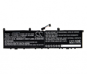 Baterija za Lenovo ThinkPad P1 Gen 2 - 5150mAh, 13,56V