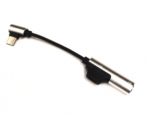 Adapter iz USB-C na aux in USB-C za napajanje