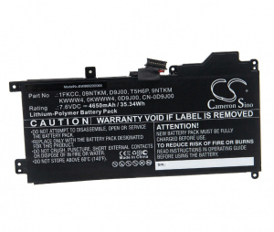 Baterija za Dell Latitude 12 7200 - 7,6V 4650mAh