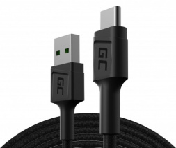 Green Cell kebel USB-A na USB-C 2m