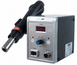 Bigstren spajkalna postaja na vroči zrak