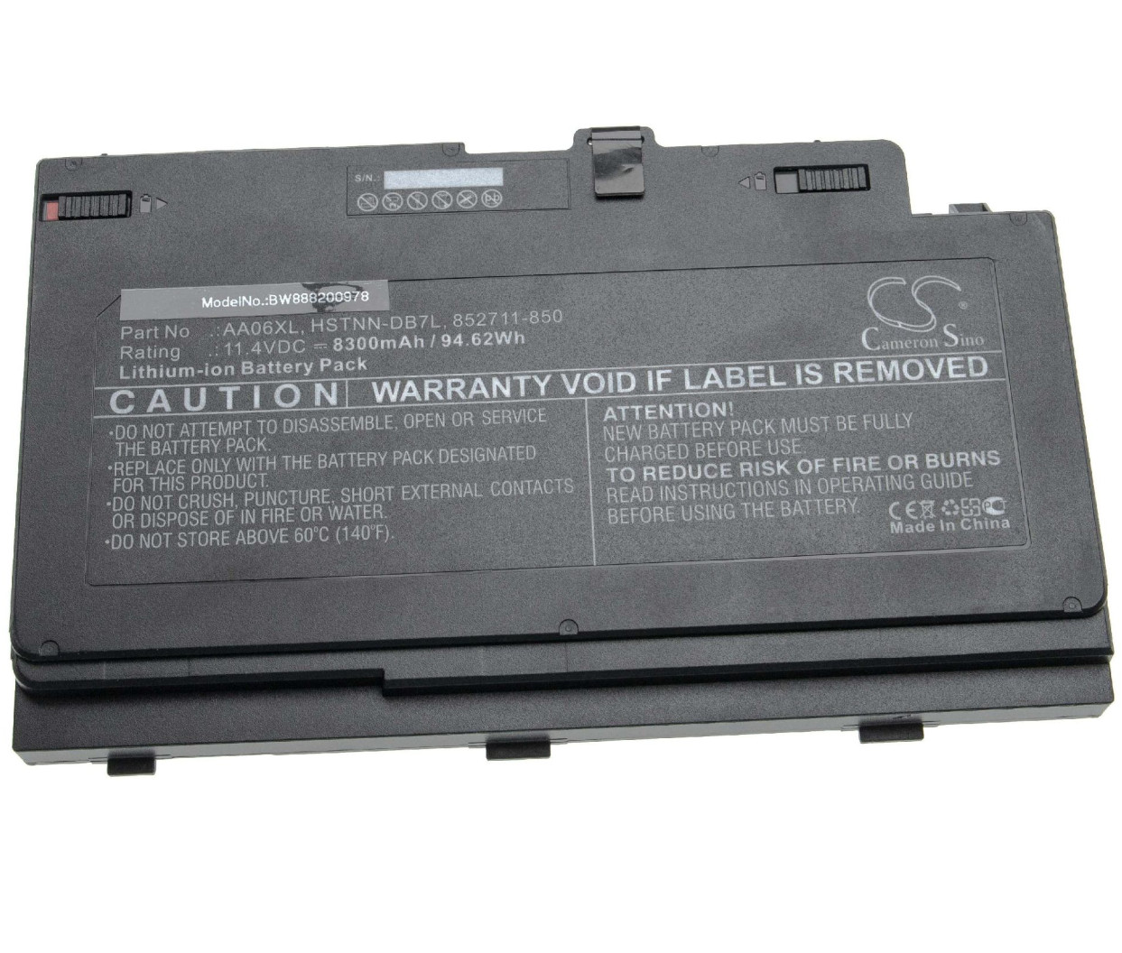 Baterija za HP ZBook 17 G3 in 17 G4 - 11,4V 8300mAh