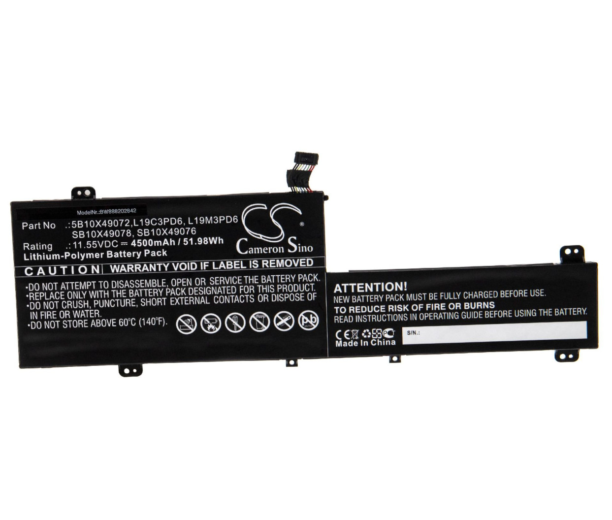 Baterija za Lenovo IdeaPad Flex 5-14AL, 5-14IL, 5-14IT, 5-15AL,..