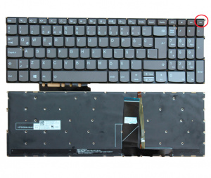 Tipkovnica za Lenovo Ideapad 320, 330, 520,.. osvetljena, tipka naprej