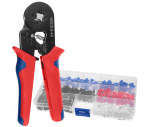 Klešče za stiskanje kontaktov na kable 0,25-10mm2