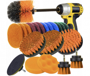 Čistilne krtače za ročni vrtalnik - 22 kos