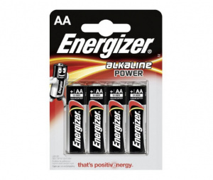 Energizer alkalne baterije AA LR06 - 4 kos