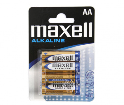 Maxell alkalne AA baterije - 4 kos