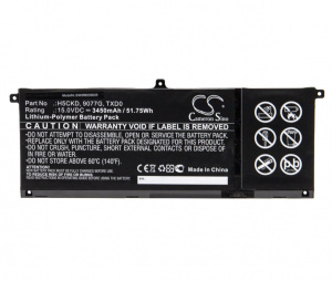Baterija za Dell Latitude 3510, Inspiron 13 7306, 14 5401,.. - 15,0V 3450mAh