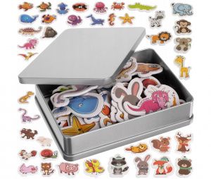 Magnetki za hladilnik - živali, 40 kos