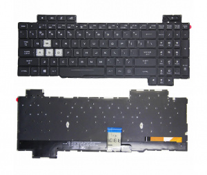 Tipkovnica za Asus ROG Strix GL504G - US, črna, osvetljena