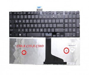 Ttipkovnica za Toshiba Satellite C50, C50-A, C50A, C50D,..