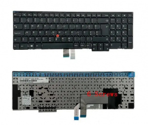 Slovenska tipkovnica za Lenovo ThinkPad L540, T540, T540P, W540, Edge E531, E540,..