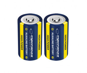 Alkalne baterije C LR14 Esperanza 2 kos