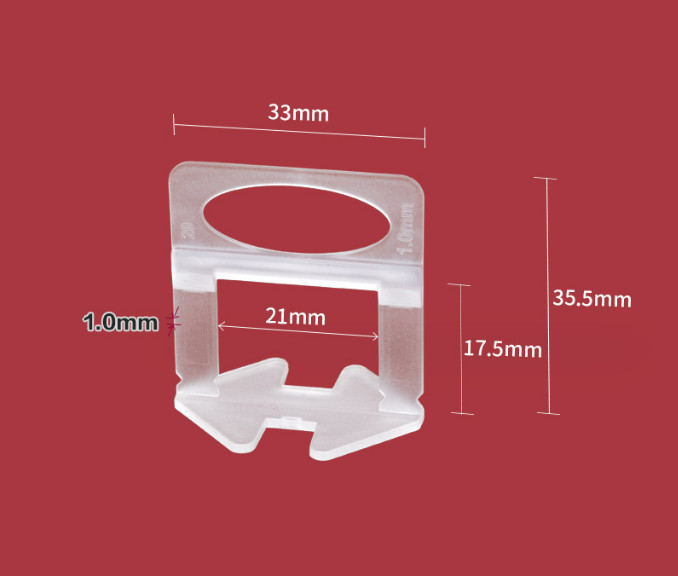 Distančniki za ploščice 1,0mm - 100 kos