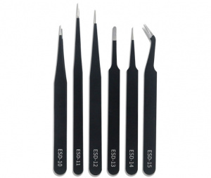Precizne pincete 6 kos