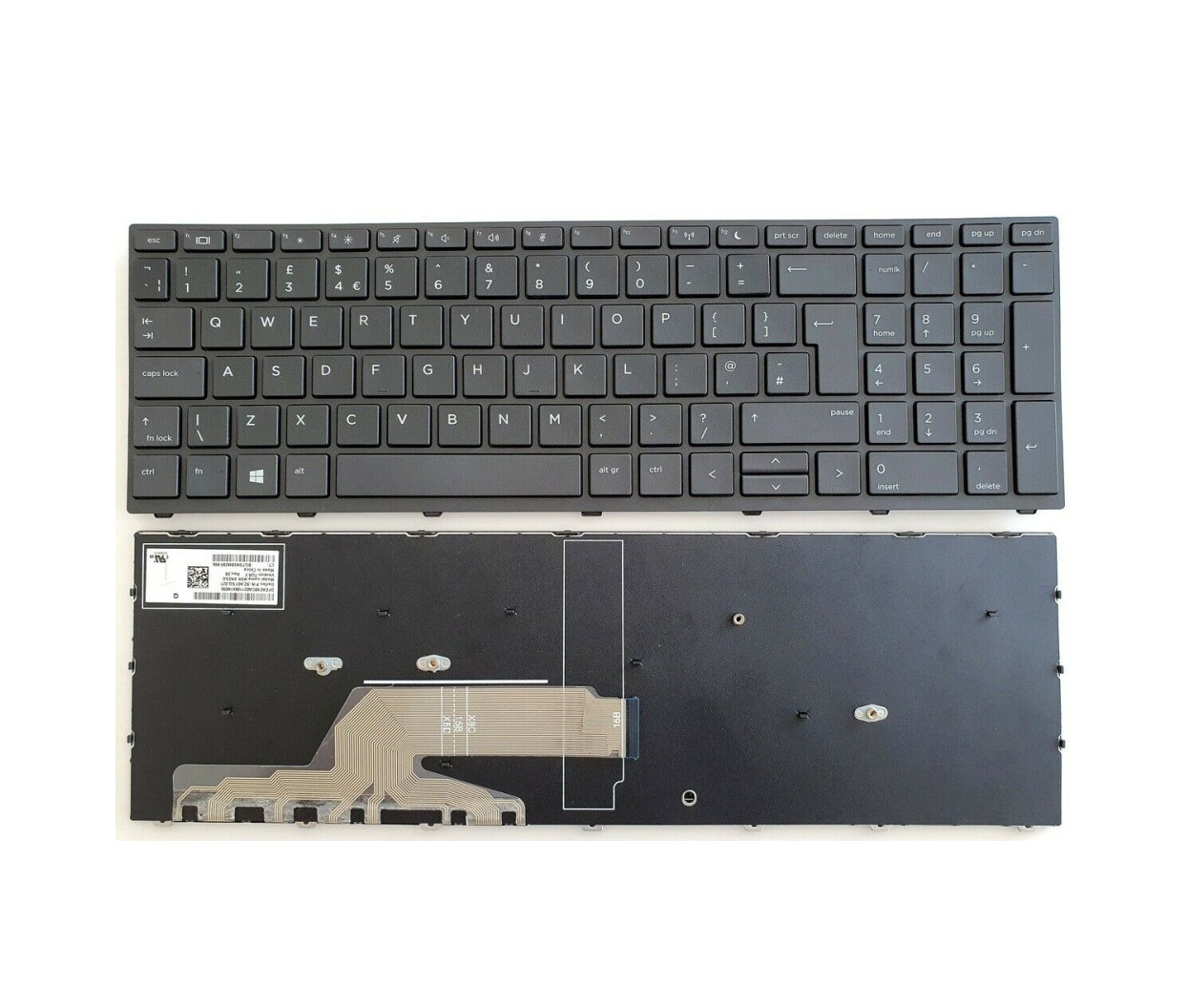 Tipkovnica za HP ProBook 450 G5, 455 G5, 470 G5 - brez osvetlitve