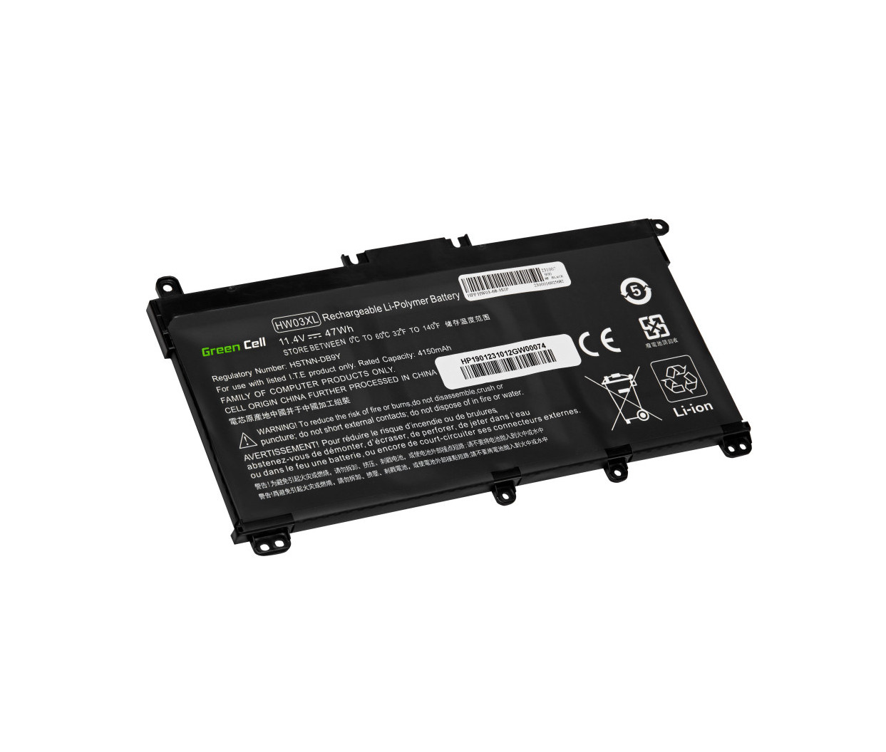 Baterija za HP 250 G9, 255 G8, 255 G9,.. 11,4V 4150mAh