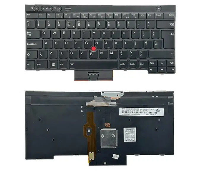 Tipkovnica za Lenovo ThinkPad T430, L430, L530, T430i, T430s, T530, T530i,.. osvetljena