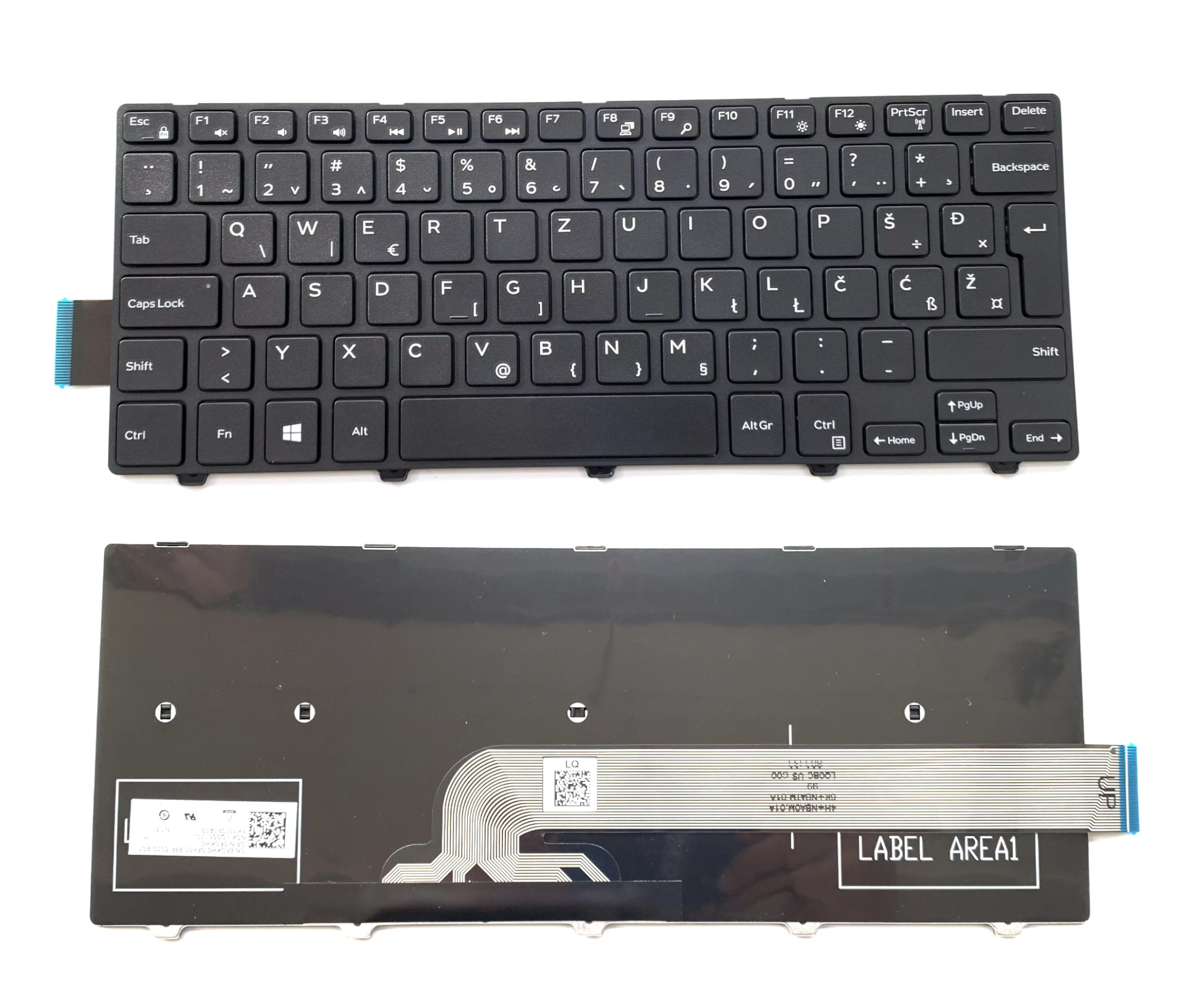 Tipkovnica za Dell Latitude 3450, 3460, 3470, Inspiron 14 5442,..