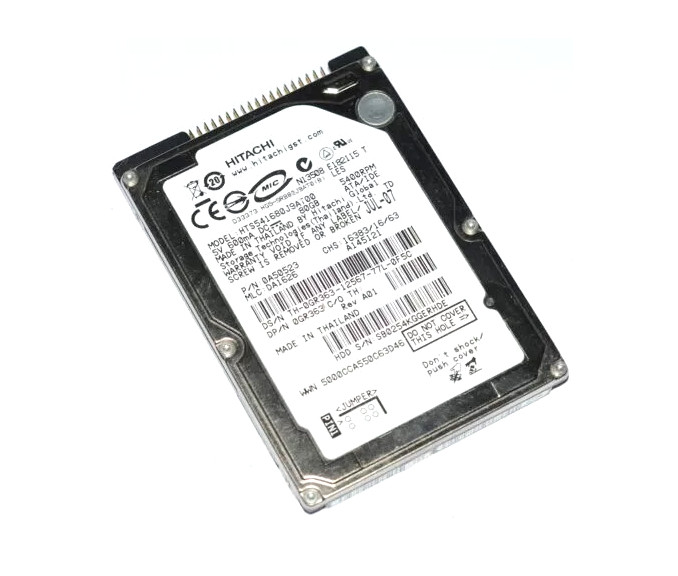 Trdi disk Hitachi HTS541680J9AT00 80GB HDD 2.5 8MB 5400rpm IDE