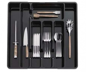 Plastični vložek za jedilni pribor Ruhhy 36,5 x 27,5 - 44,5 cm