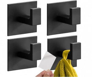 Ruhhy samolepilni obešalnik za kopalnico 4 kos