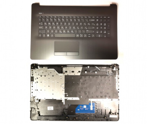 Zgornji del ohišja - palmrest s tipkovnico za HP 17-BY, 17-CA, 17-CR ,17Q-CS,.. črne barve