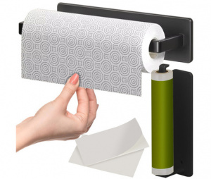 Držalo za papirnate brisače – črno