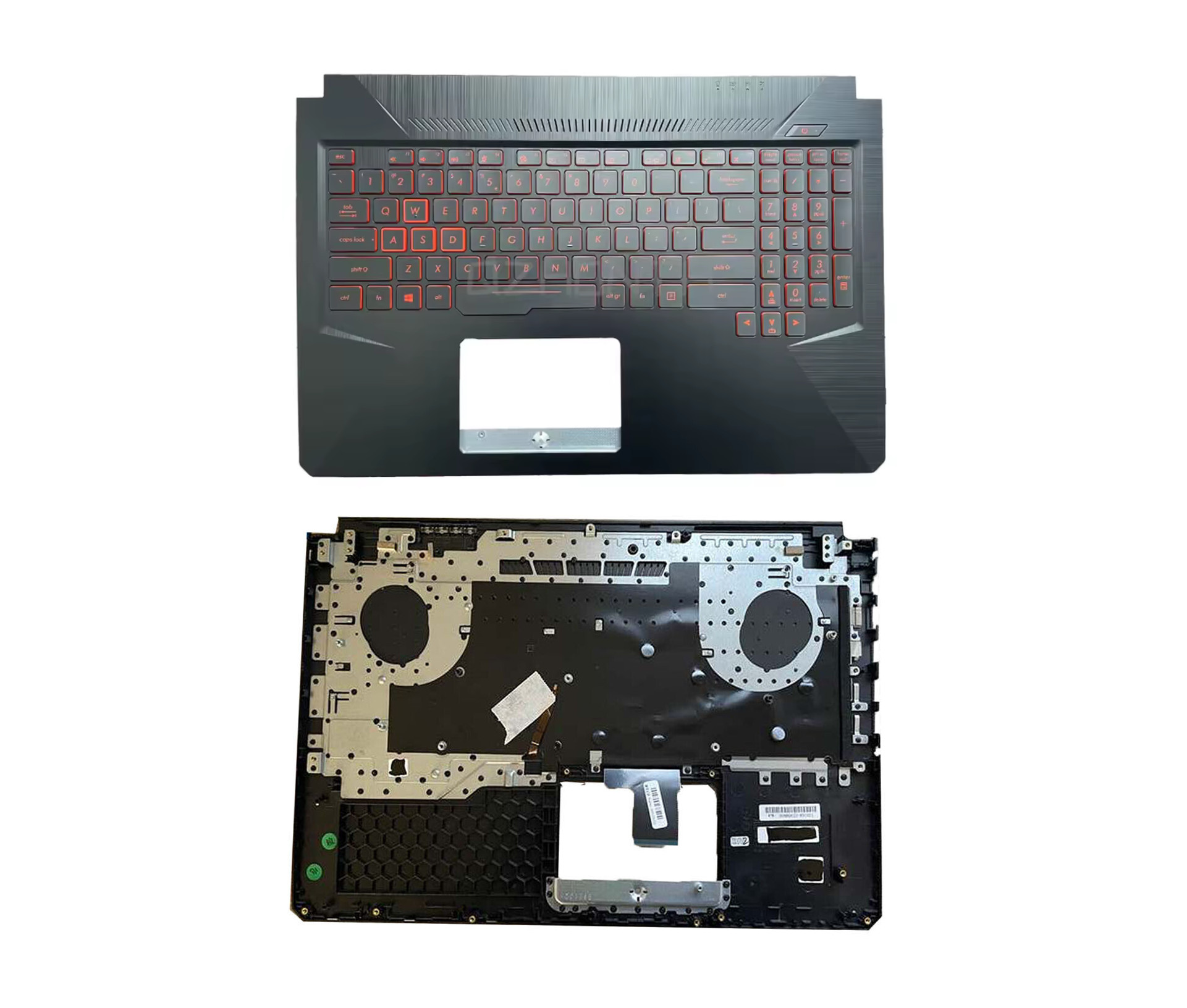 Zgornji del ohišja - palmrest za Asus TUF Gaming FX504, FX504G, FX80, FX80G,..