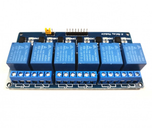 6 smerni rele za razvojne plošče - 5V, 10A, 250V