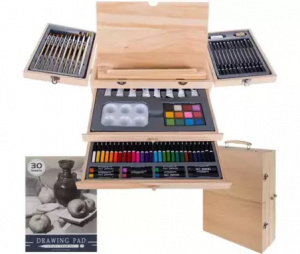 Slikarski komplet v kovčku 83 delov Maaleo