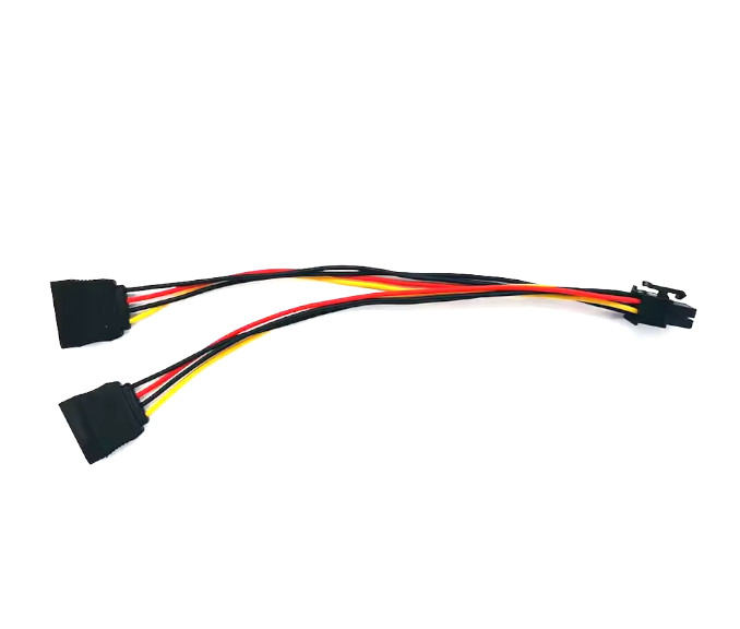6 pin na 2 x SATA napajalni kabel