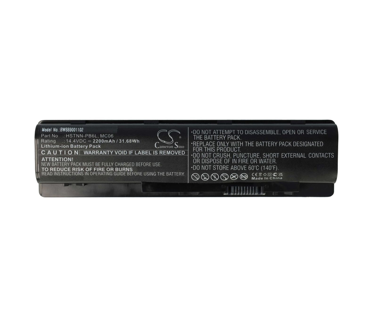 Baterija za HP Envy 15 AE1, 17 N0, 17 N1, 17 R0,.. – 14,4V 2200mAh