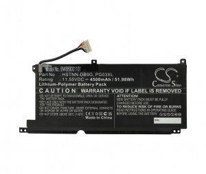 Baterija za HP  Gaming Pavilion 15-DK0001NE, 15-DK0009NG,.. - 11.55V 4500mAh