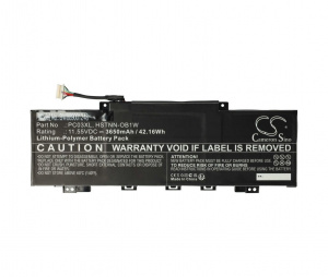 Baterija za HP Pavilion X360 14-BA, 14-CD, 14-DH, 14-DW,.. - 11.55V 3650mAh