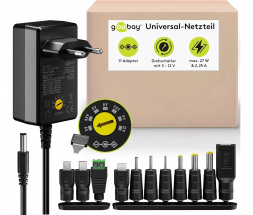 Goobay univerzalni polnilec 3 – 12V