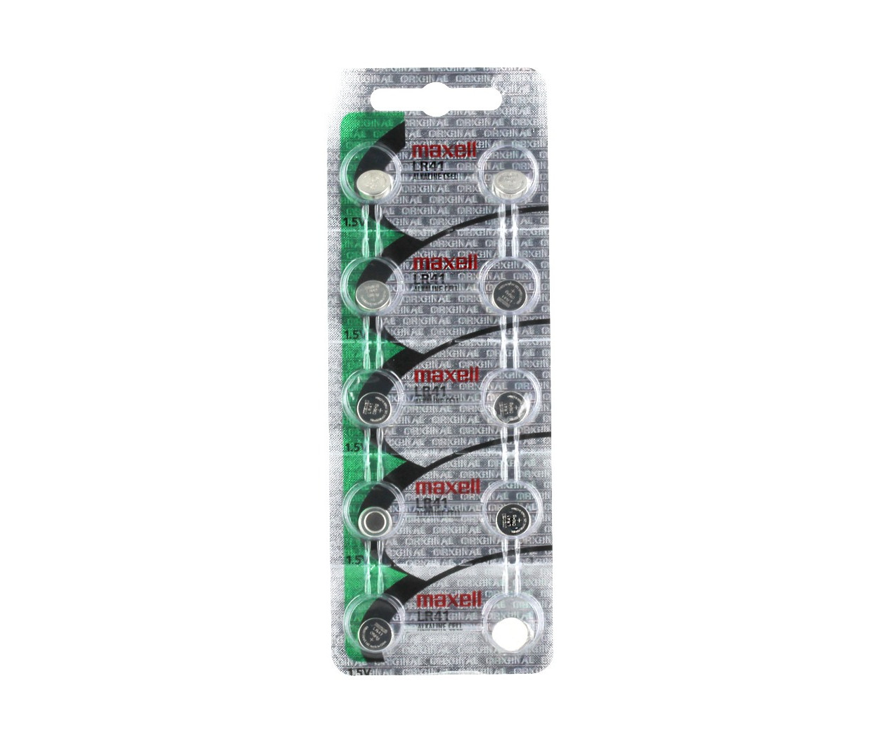 Maxell LR41 gumbna baterija 10 kos